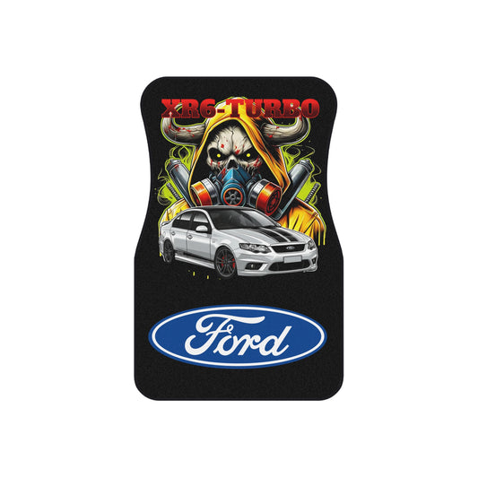 Cool Ford Car Mats - Edgy Auto Accessories for Car Enthusiasts, Custom Floor Mats, Unique Car Gifts,Garage style Stylish Auto Decor, Turbo Car Gear