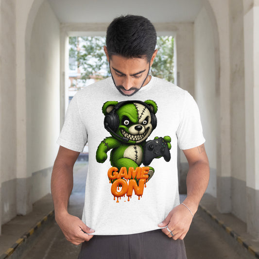 xbox gamer bear Game On Unisex Softstyle T-Shirt