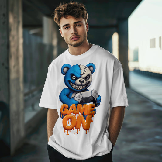 ps5 Gaming Bear T-Shirt | Unisex Graphic Tee for Gamers