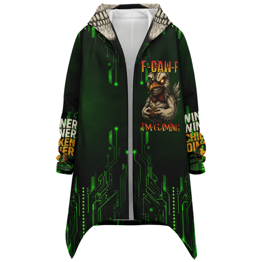 winner winner chicken dinner f-caw-f im gaming Heavyweight Elongated Cloak - AOP